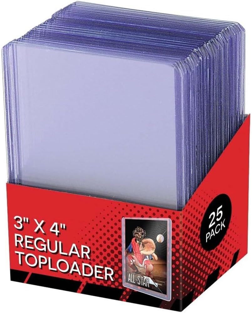 Top Loaders 3x4in - 25 Pack