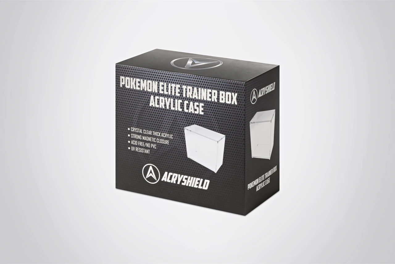 Acryshield Pokémon Elite Trainer Box Acrylic Case