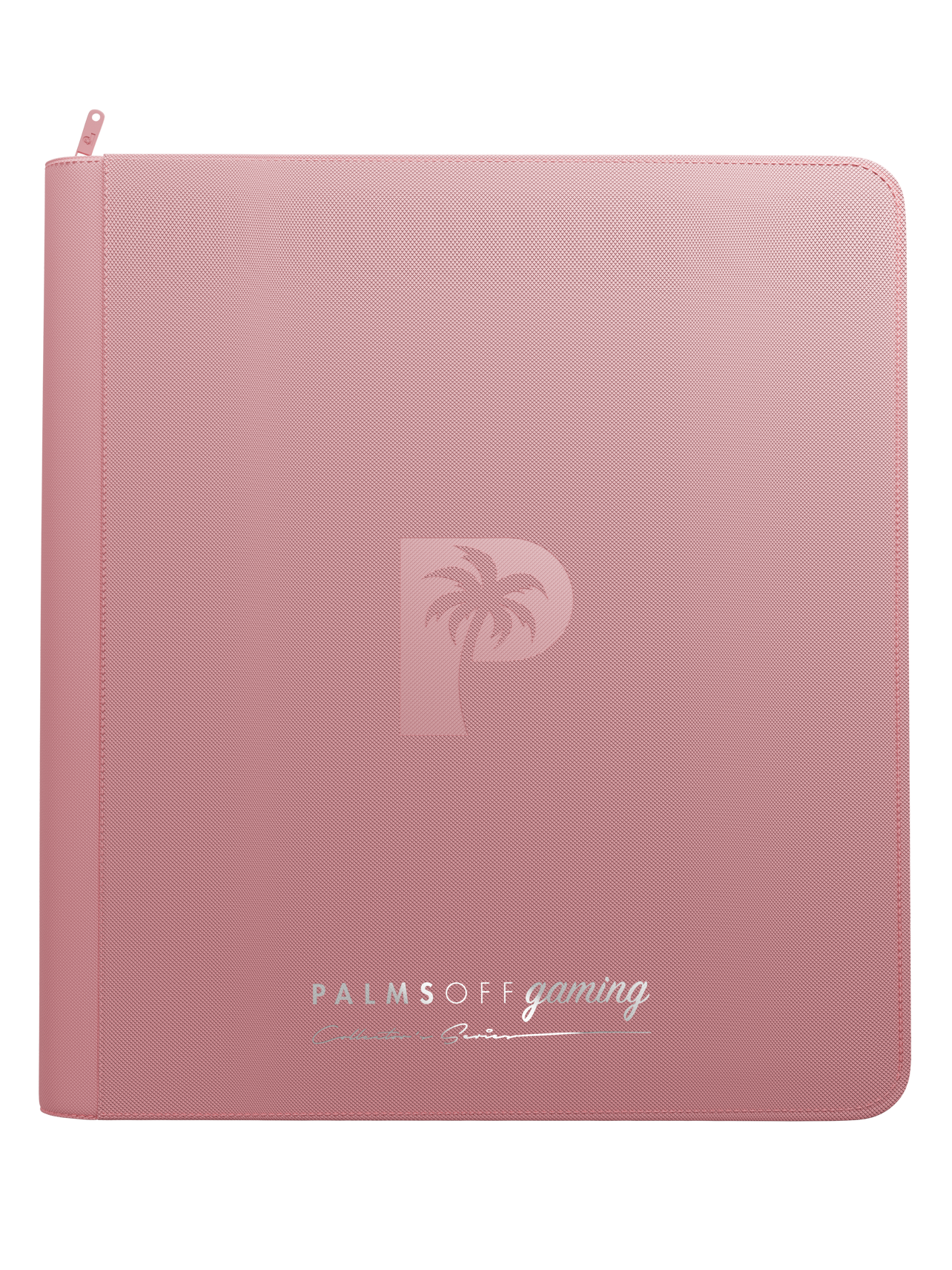 Palms Off Gaming Collector's Series 12-Pocket Zip Binder — Pink
