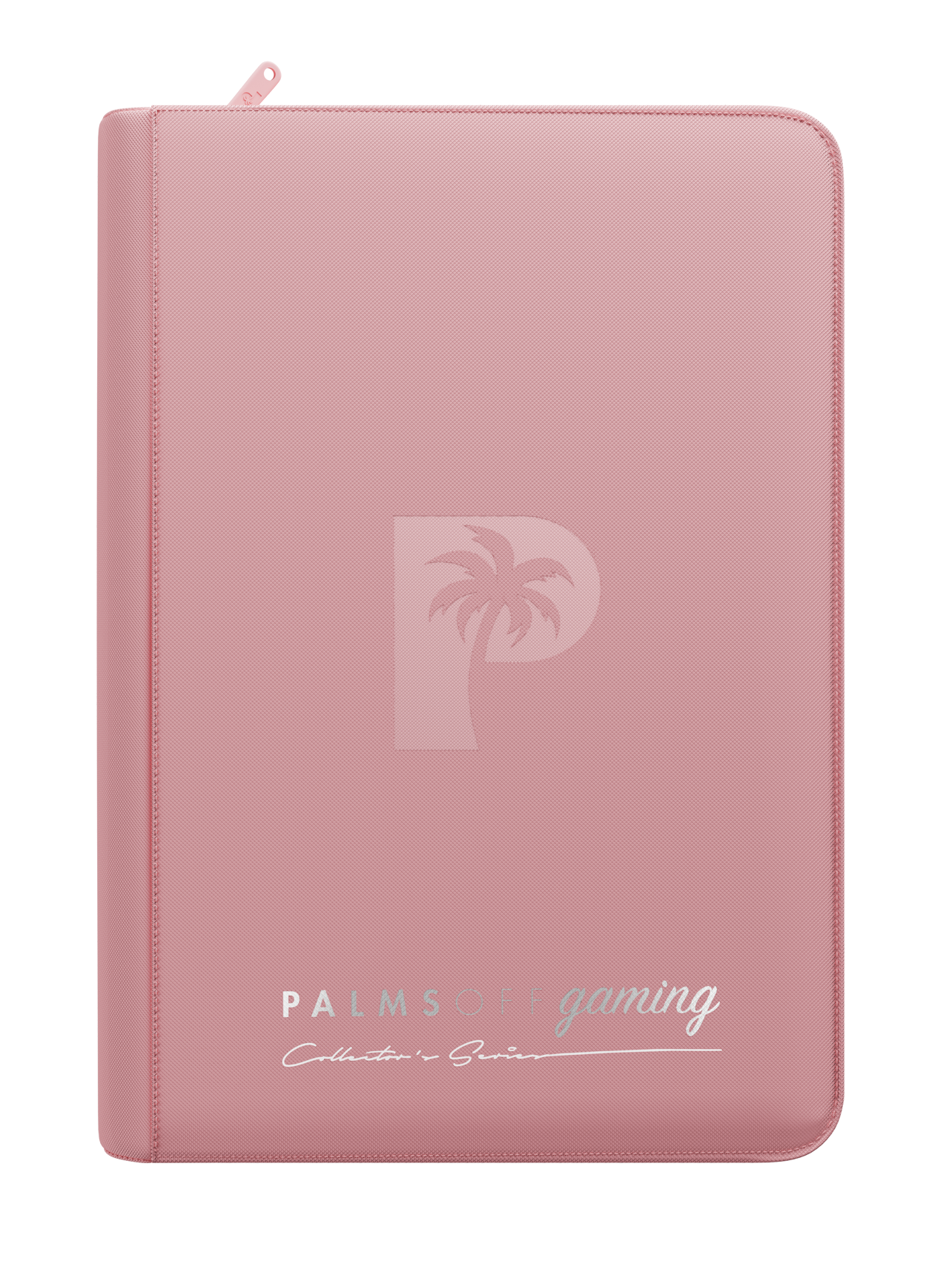 Palms Off Gaming Collector's Series 4-Pocket Zip Binder — Pink