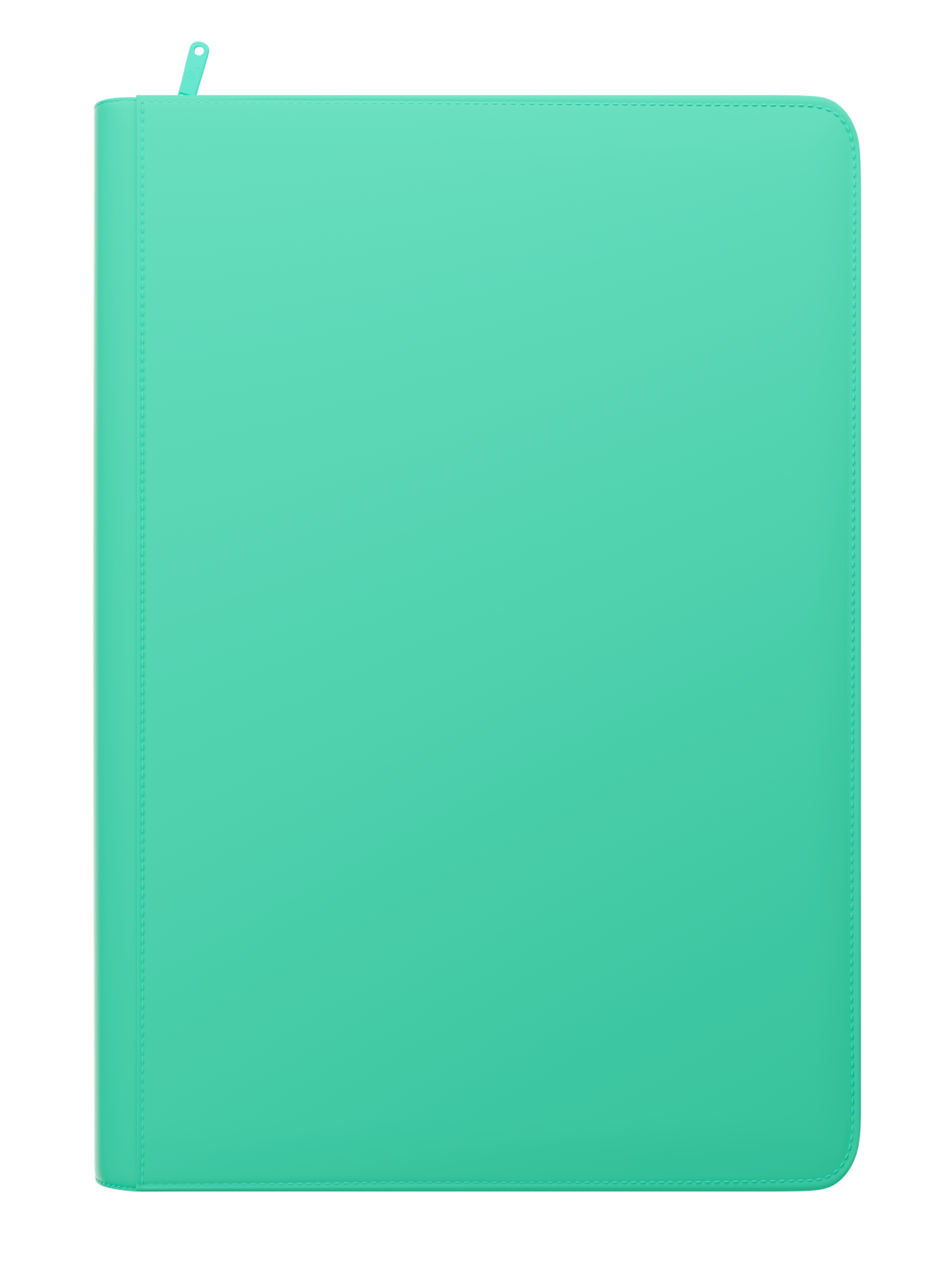 Palms Off Gaming Stealth 9-Pocket Zip Binder — Turquoise