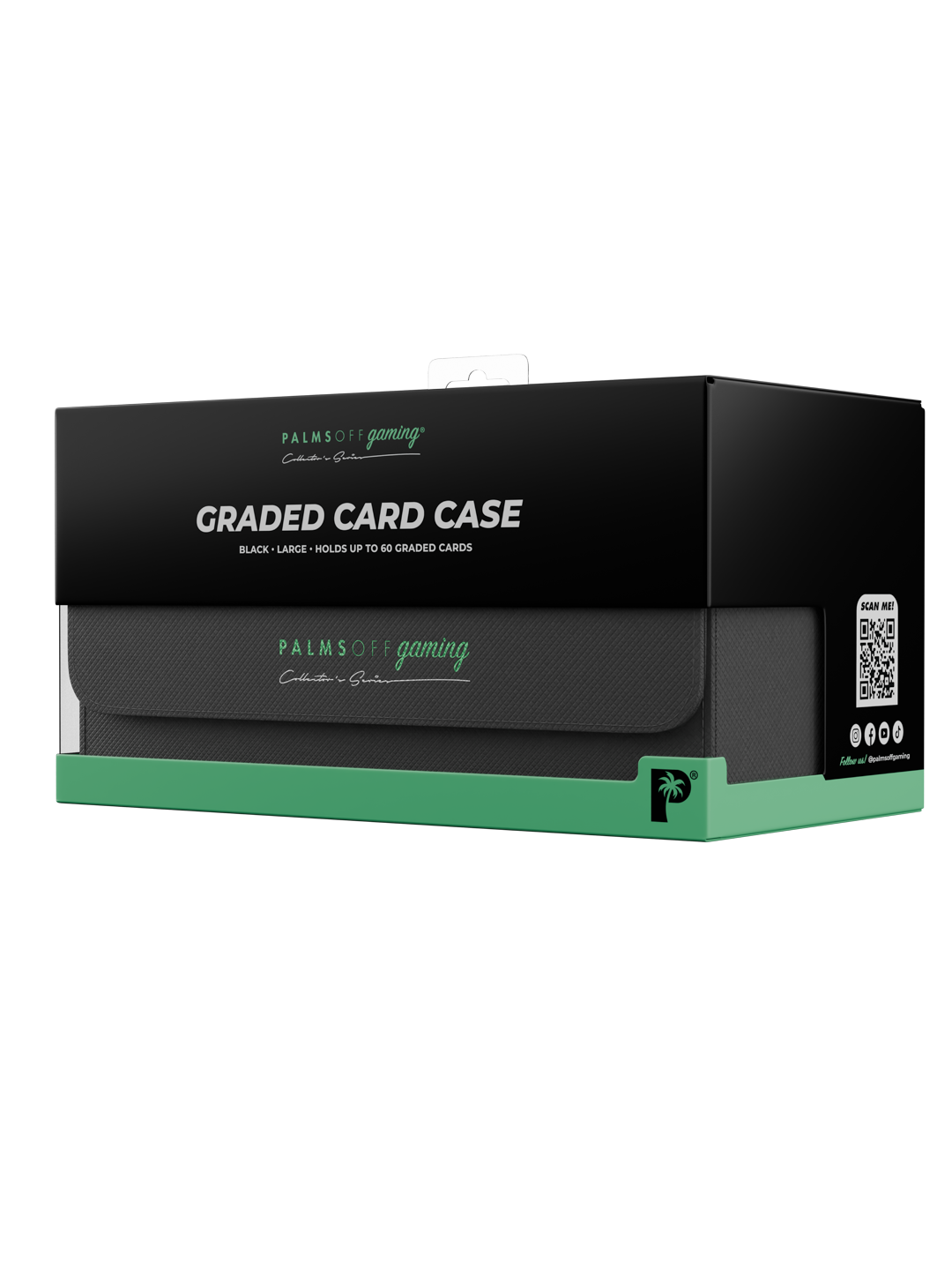 Palms Off Gaming Collector's Series Large Graded Card Case in Black — pkg1