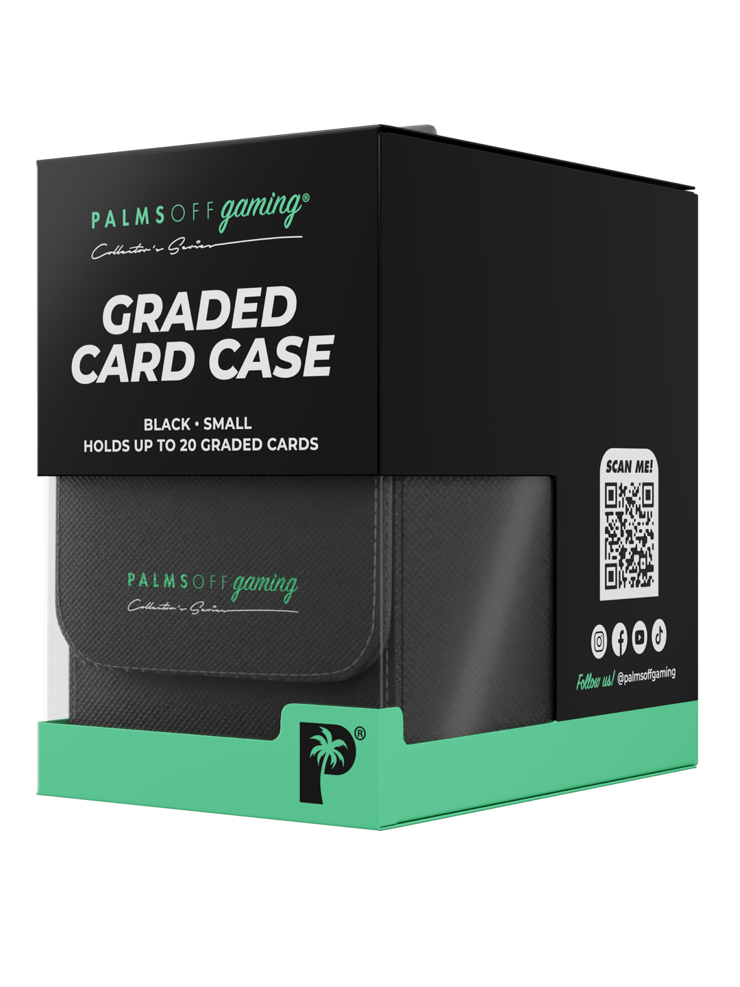 Palms Off Gaming Collector's Series Small Graded Card Case in Black — pkg1