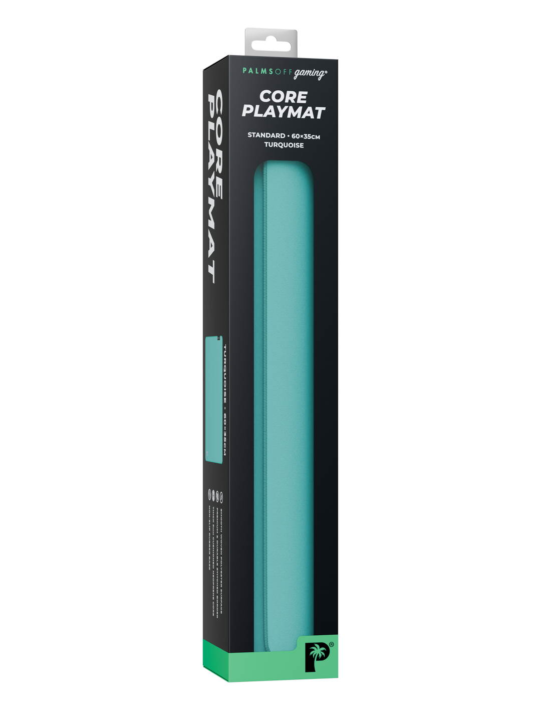 Palms Off Gaming Playmat — Turquoise