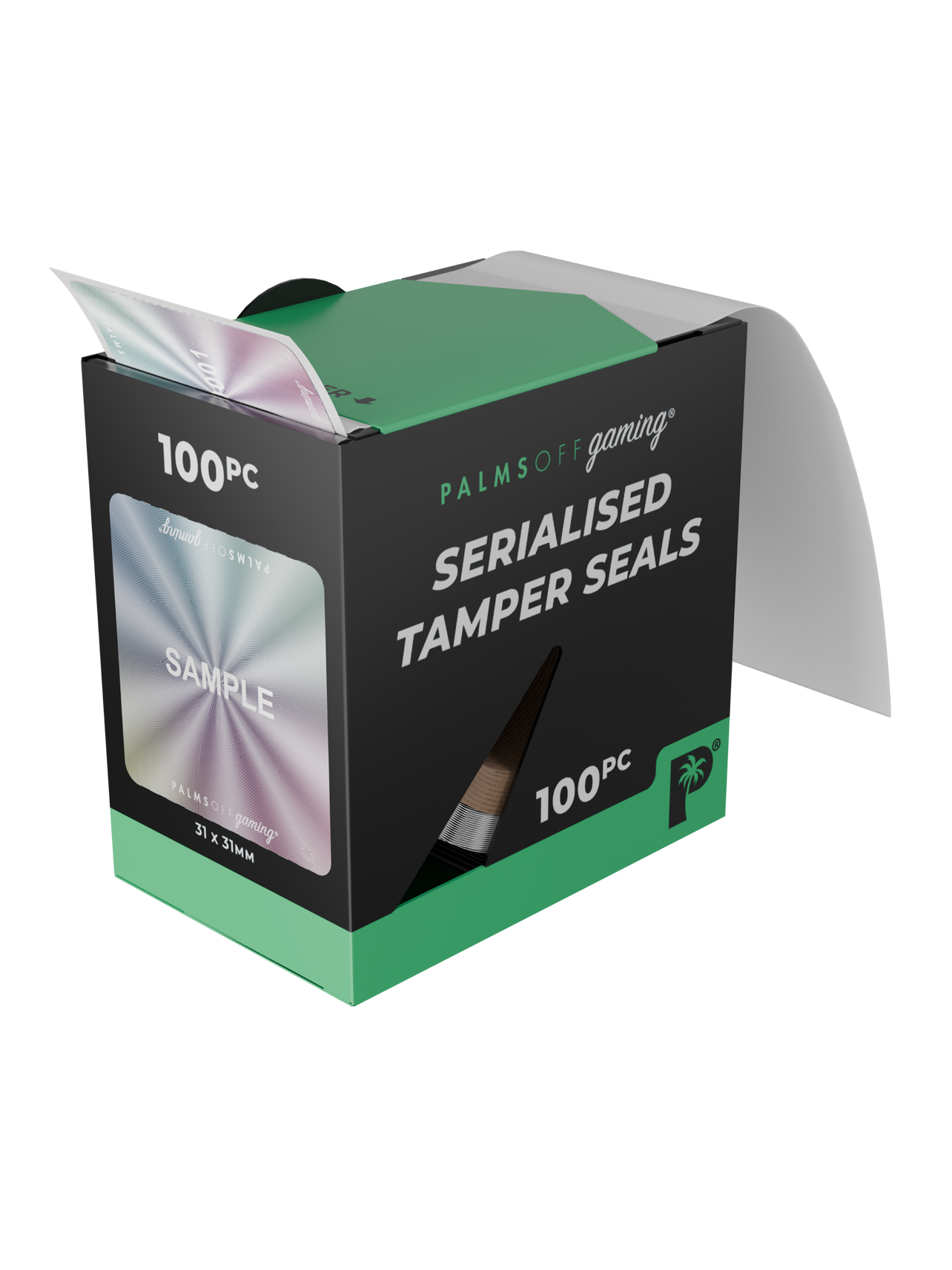 Palms Off Gaming Serialised Tamper Seals