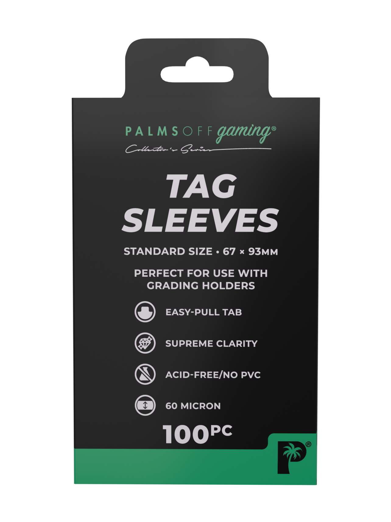 Palms Off Gaming Tag Sleeves
